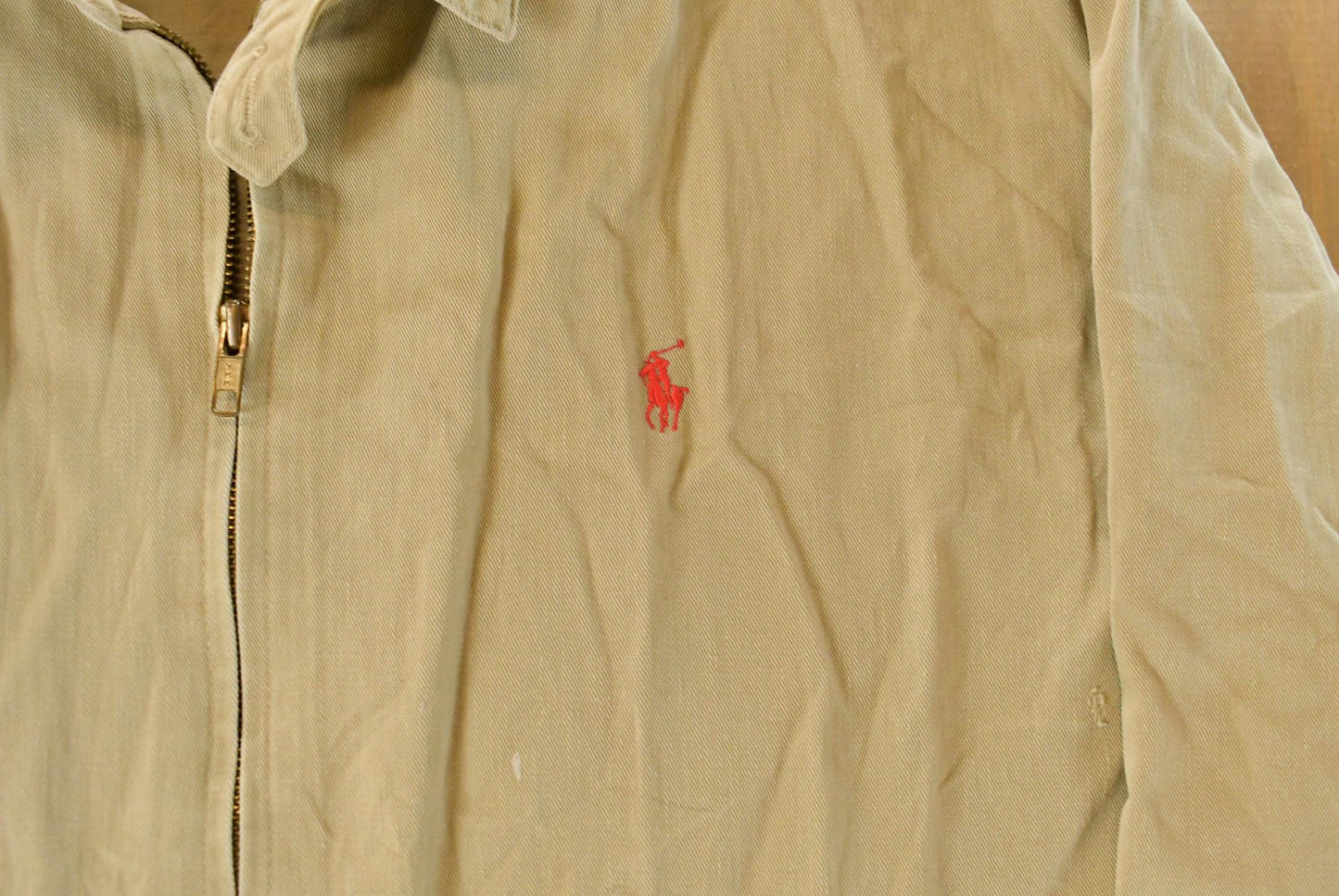 Vintage 1990s Polo Ralph Lauren Harrington Jacket Men's Medium / 90s Golf Jacket / Full Zip / Preppy from propervintagecanada