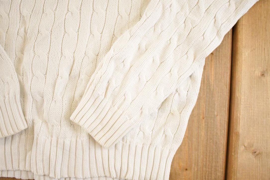 Vintage 1990s Polo Ralph Lauren Knit Crewneck Sweater Women's XS from propervintagecanada