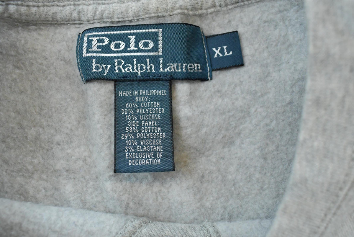 Vintage 1990s Polo Ralph Lauren Logo Crewneck Sweatshirt Men's XL from propervintagecanada