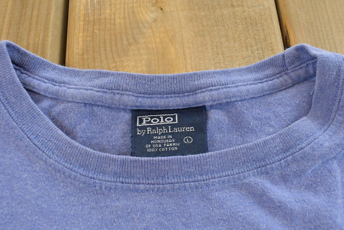 Vintage 1990s Polo Ralph Lauren Long Sleeve T-Shirt Men's L from propervintagecanada