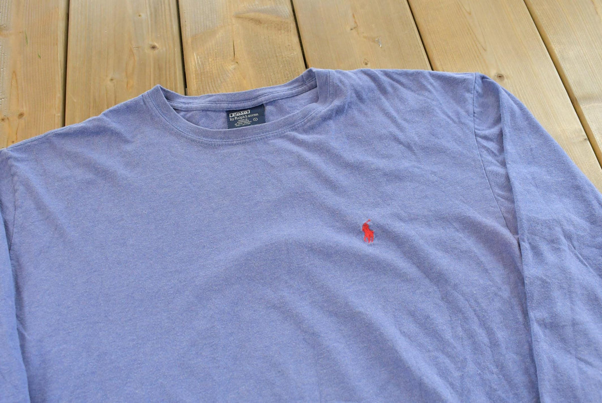 Vintage 1990s Polo Ralph Lauren Long Sleeve T-Shirt Men's L from propervintagecanada