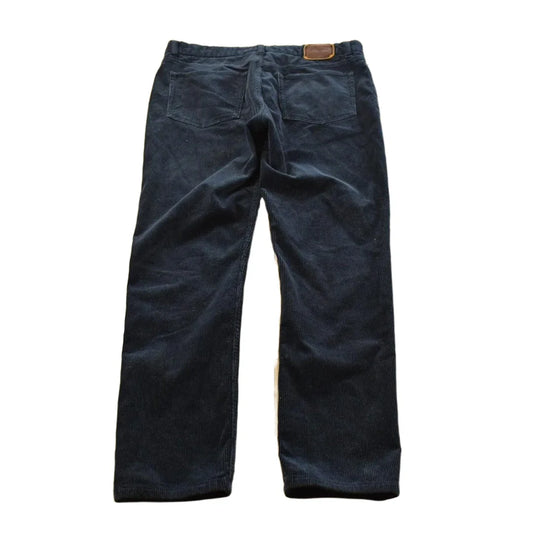 Vintage 1990s Polo Ralph Lauren Navy Corduroy Pants Men's 35 x 30 from propervintagecanada