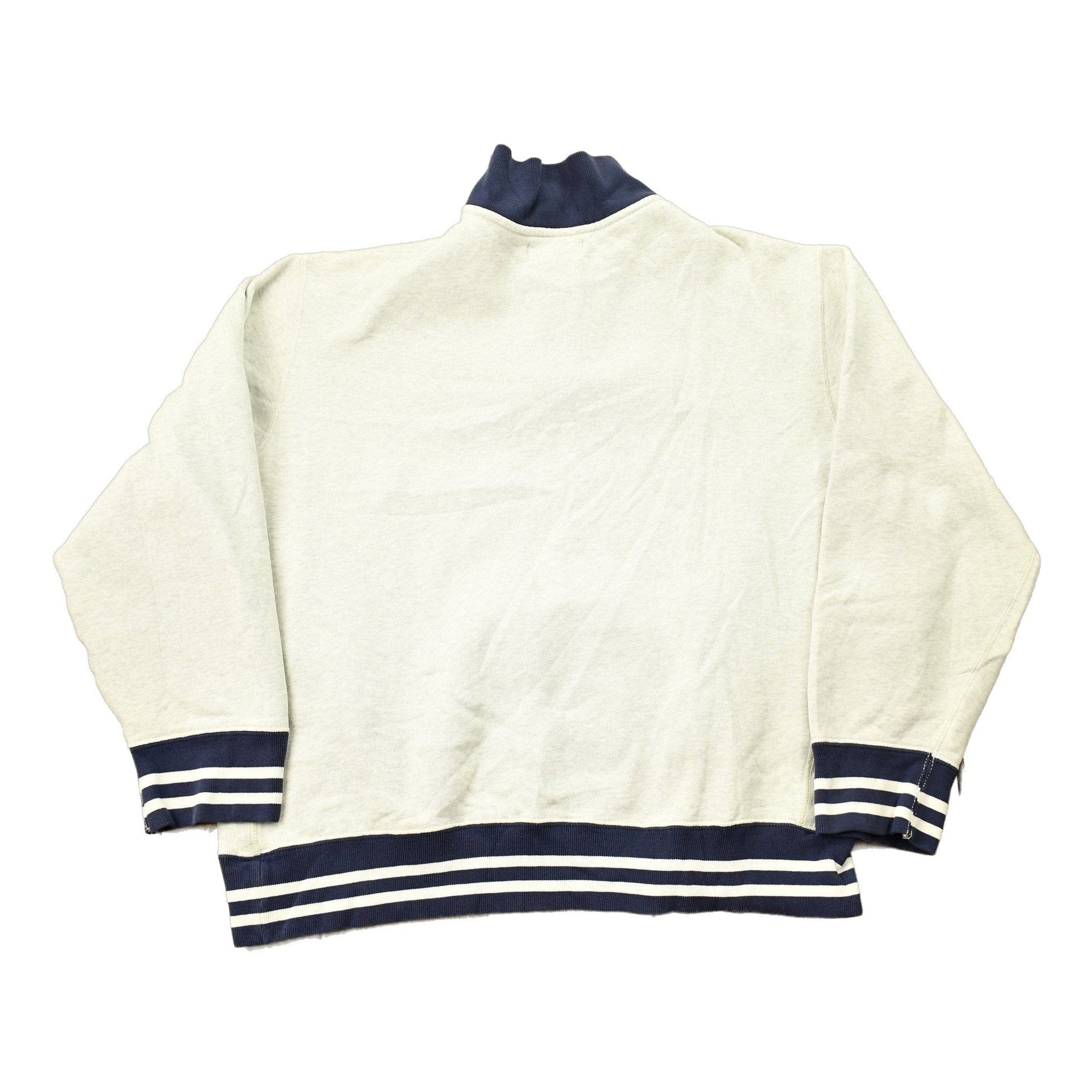 Vintage 1990s Polo Ralph Lauren P-Wing Quarter Zip Sweatshirt Men's Large from propervintagecanada