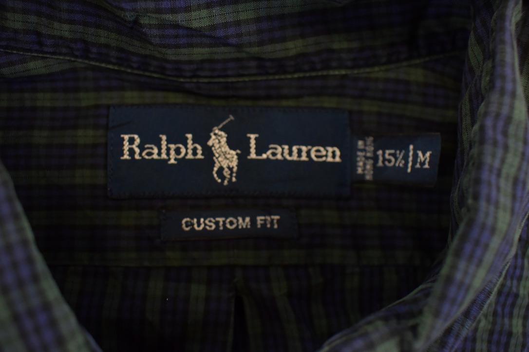 Vintage 1990s Polo Ralph Lauren Plaid Button Up Shirt Men's M from propervintagecanada