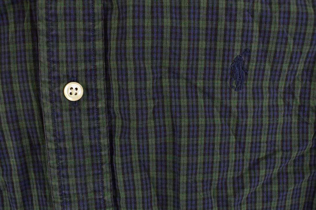 Vintage 1990s Polo Ralph Lauren Plaid Button Up Shirt Men's M from propervintagecanada
