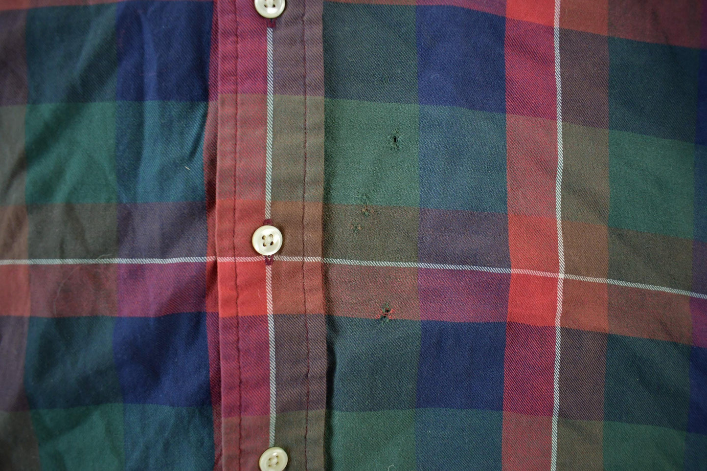 Vintage 1990s Polo Ralph Lauren Plaid Flannel Button Up Shirt Men's 2XL from propervintagecanada