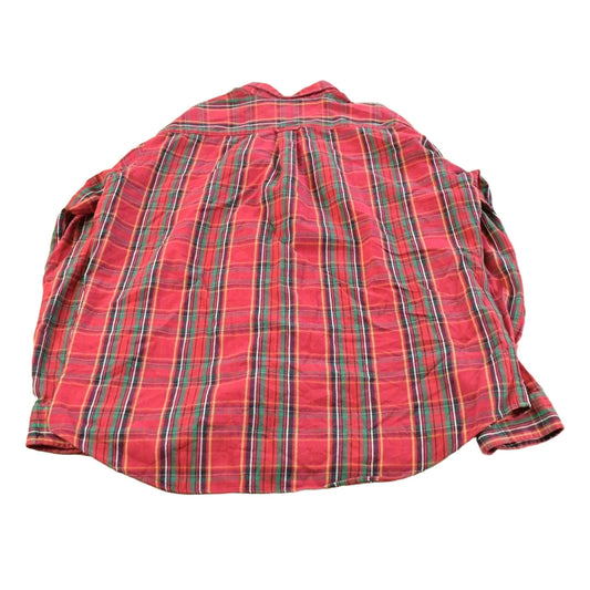 Vintage 1990s Polo Ralph Lauren Plaid Flannel Button Up Shirt Mens XL from propervintagecanada