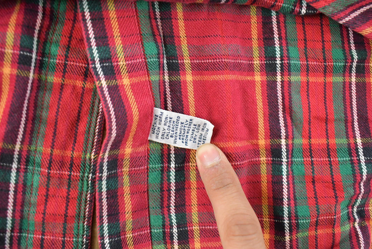 Vintage 1990s Polo Ralph Lauren Plaid Flannel Button Up Shirt Mens XL from propervintagecanada