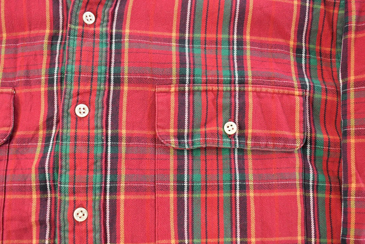 Vintage 1990s Polo Ralph Lauren Plaid Flannel Button Up Shirt Mens XL from propervintagecanada