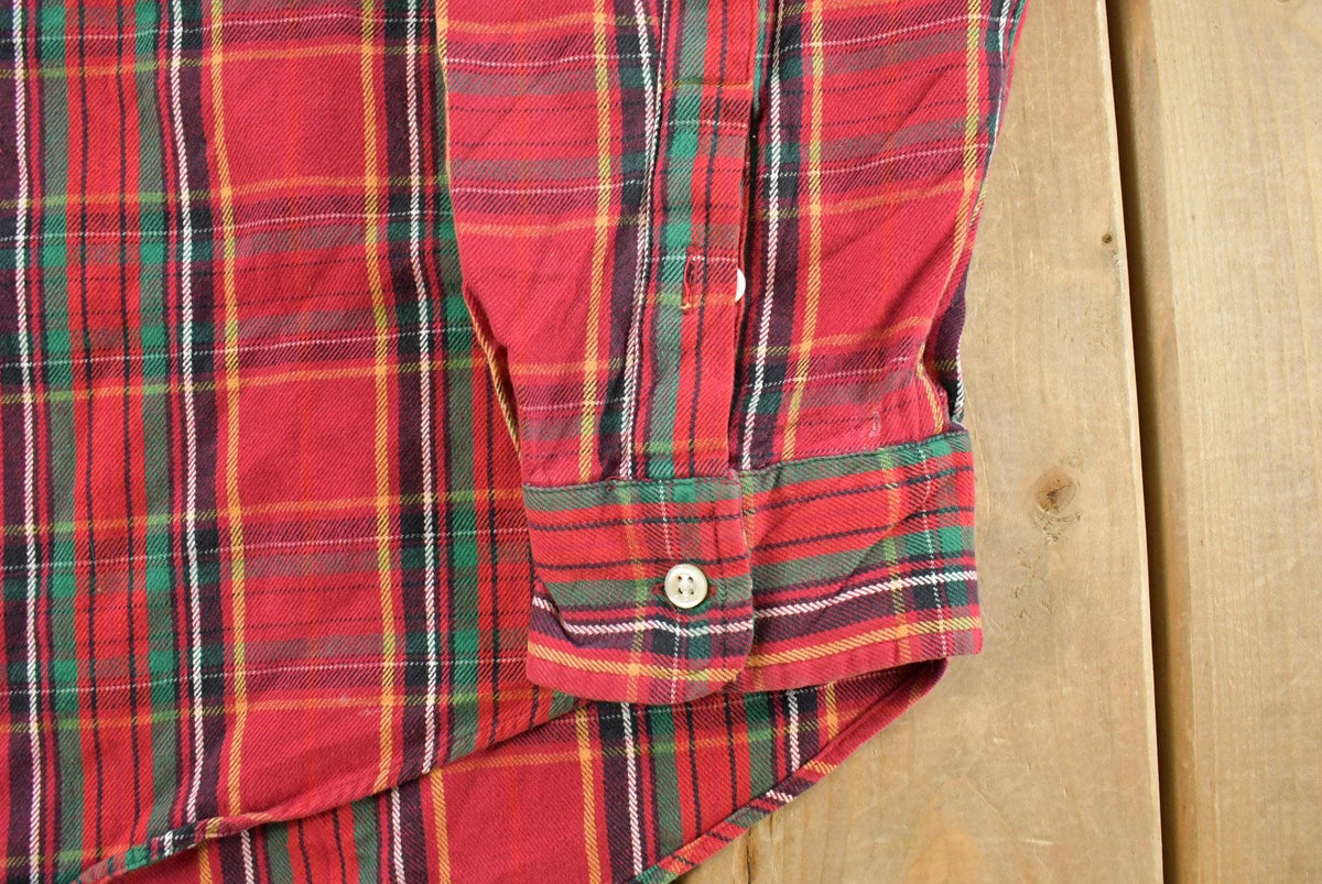 Vintage 1990s Polo Ralph Lauren Plaid Flannel Button Up Shirt Mens XL from propervintagecanada