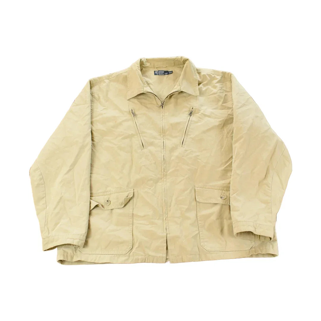 Vintage 1990s Polo Ralph Lauren Poplin Military Field Jacket Men's 2XL from propervintagecanada
