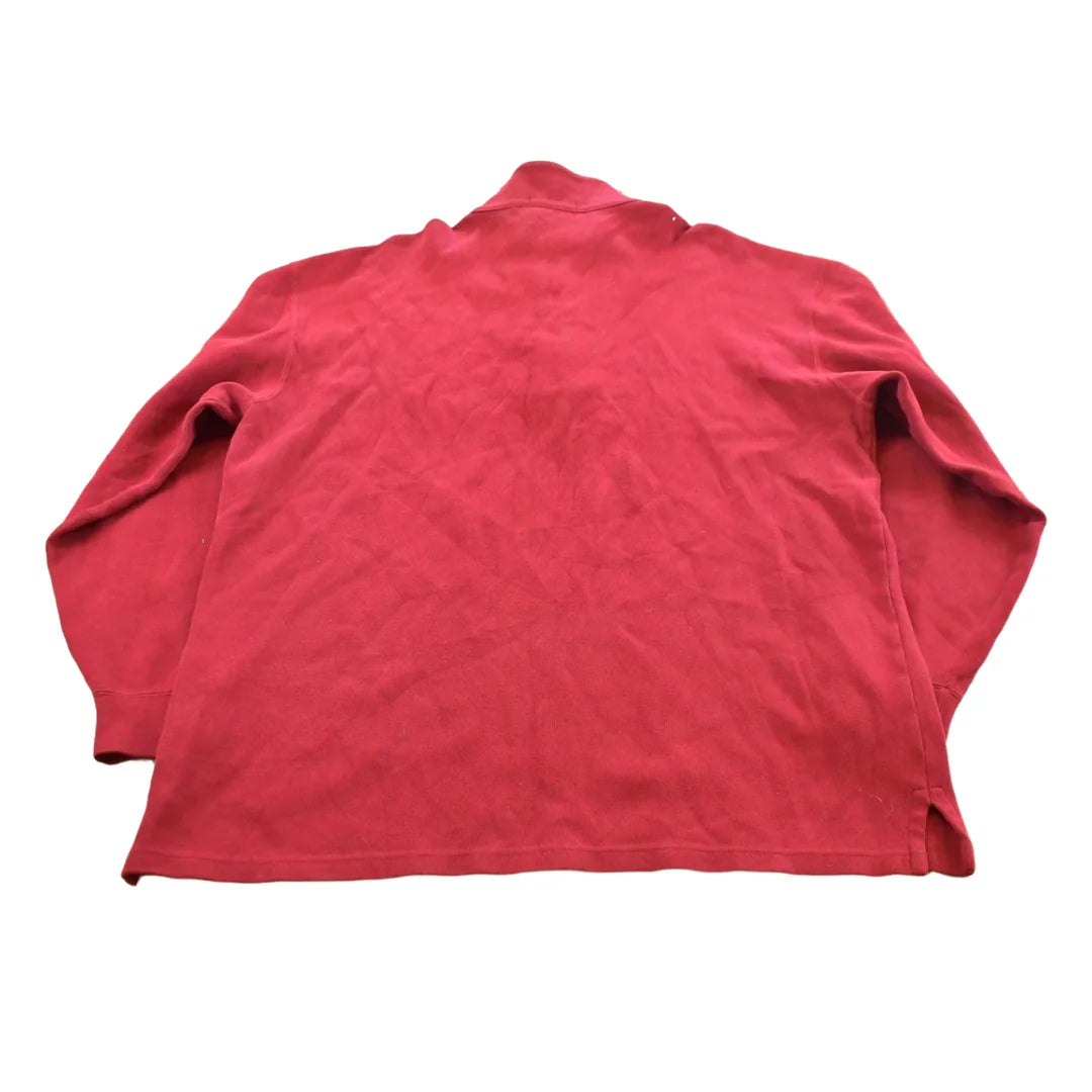 Vintage 1990s Polo Ralph Lauren Pullover Quarter Zip Sweatshirt Men's XL from propervintagecanada