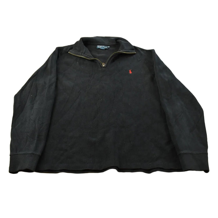Vintage 1990s Polo Ralph Lauren Quarter Zip Sweatshirt Men's L from propervintagecanada