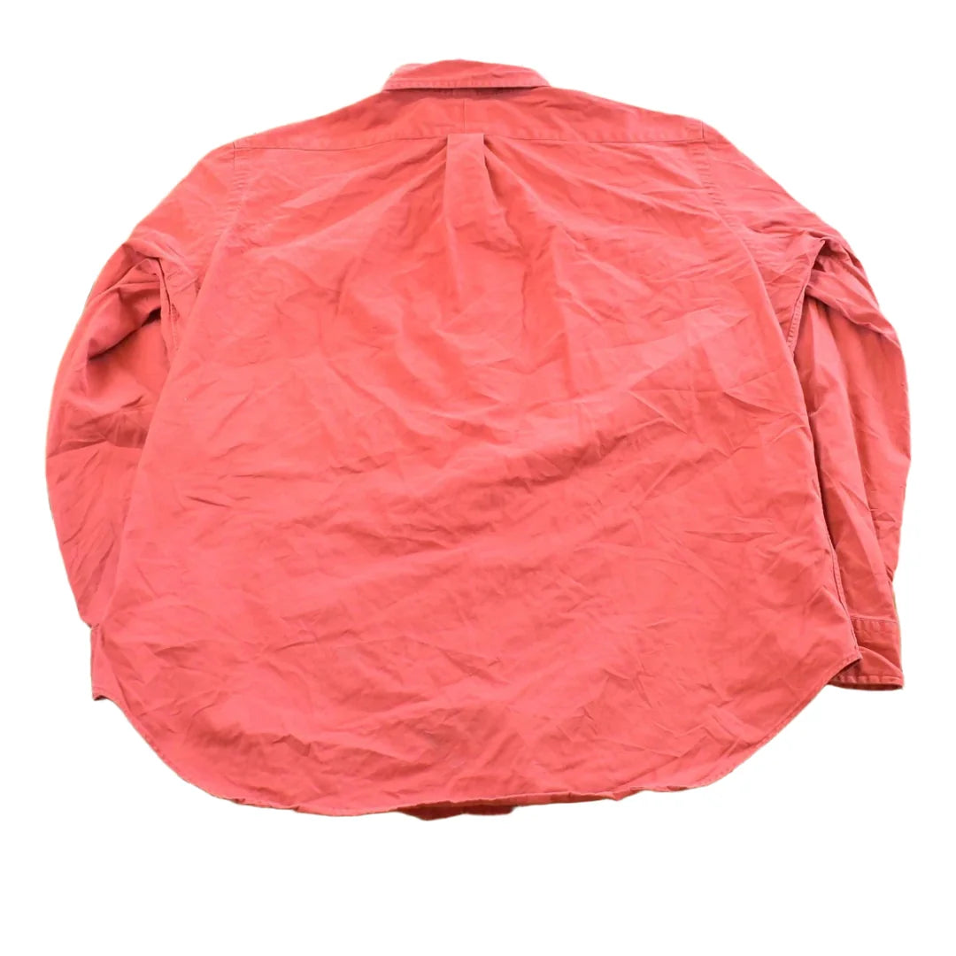 Vintage 1990s Polo Ralph Lauren Red Button Up Shirt Mens L from propervintagecanada