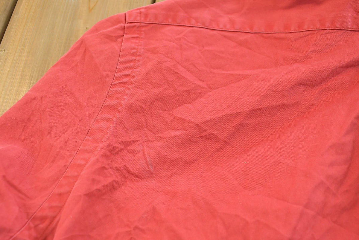 Vintage 1990s Polo Ralph Lauren Red Button Up Shirt Mens L from propervintagecanada