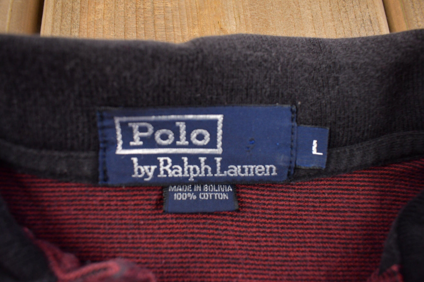 Vintage 1990s Polo Ralph Lauren Rugby Sweatshirt Men's L from propervintagecanada
