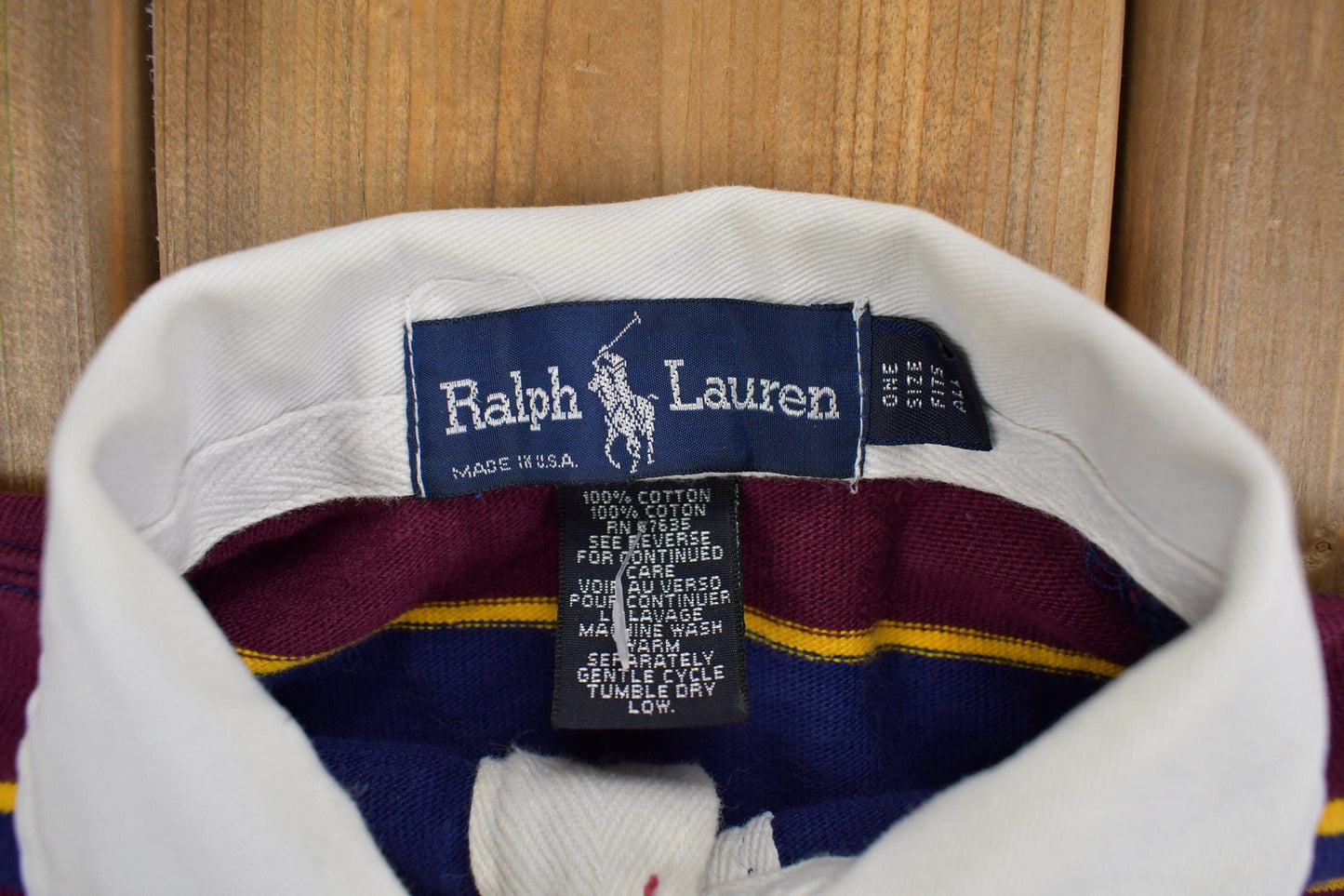 Vintage 1990s Polo Ralph Lauren Rugby Sweatshirt Men's M from propervintagecanada