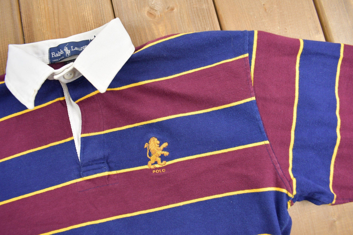 Vintage 1990s Polo Ralph Lauren Rugby Sweatshirt Men's M from propervintagecanada
