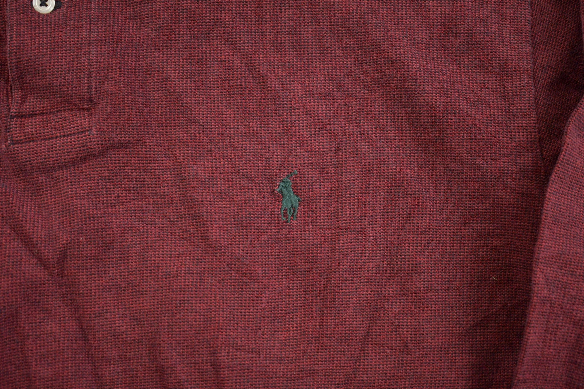 Vintage 1990s Polo Ralph Lauren Rugby Sweatshirt Size L / 90s / Ralph Sweater / Athleisure / Streetwear / Vintage Polo from propervintagecanada
