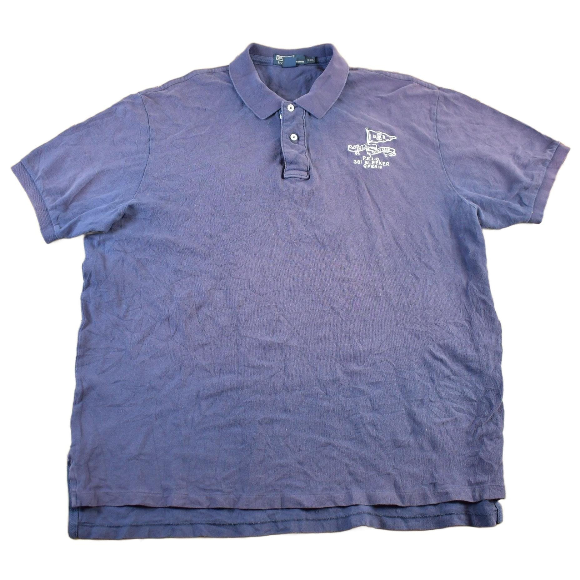 Vintage 1990s Polo Ralph Lauren Sailing Polo Shirt Men's 2XL from propervintagecanada