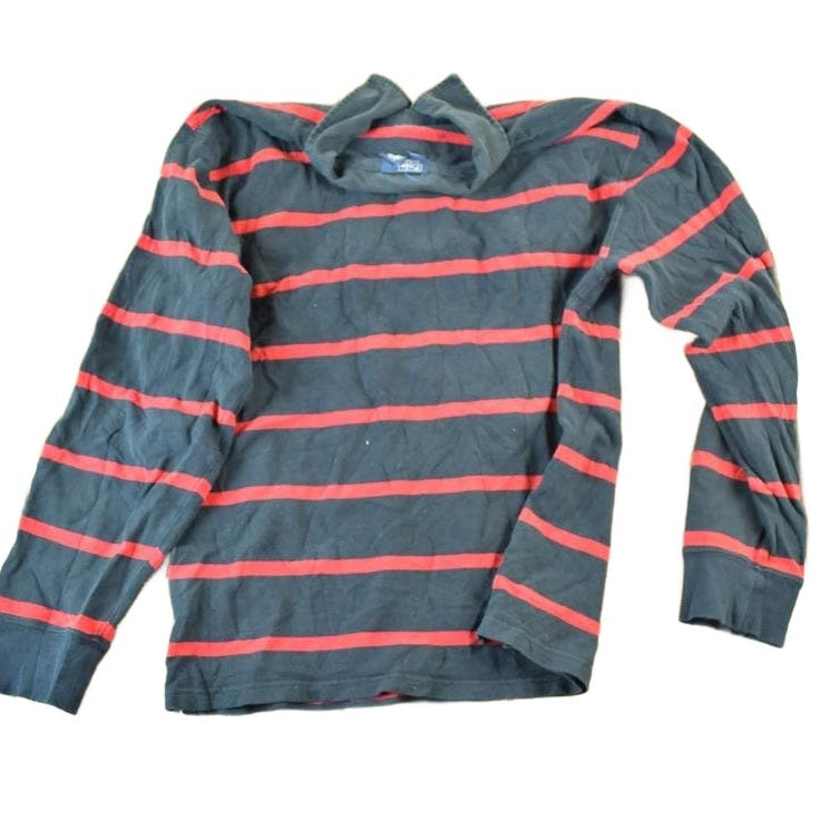 Vintage 1990s Polo Ralph Lauren Striped Button Up Shirt Youth XL Men's XL from propervintagecanada