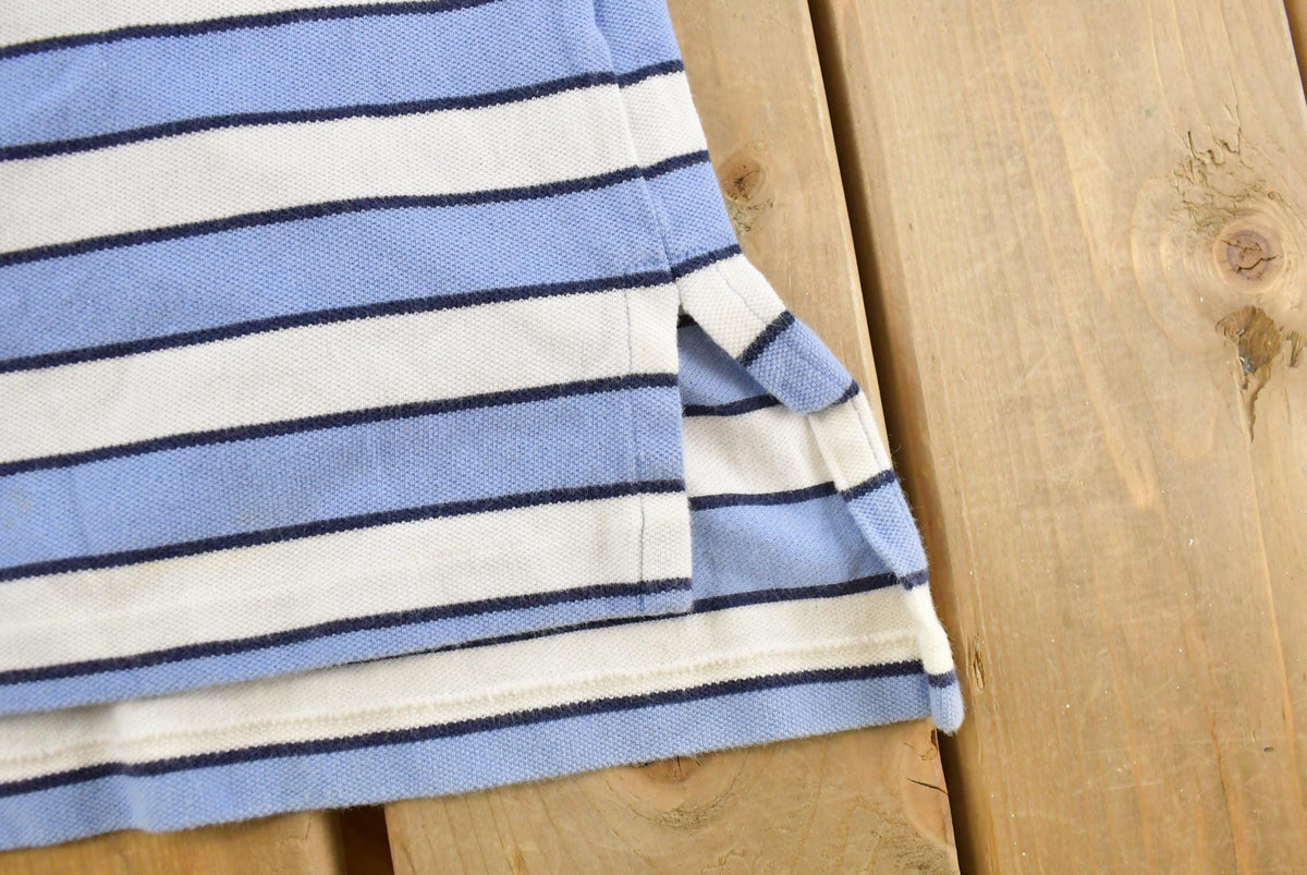 Vintage 1990s Polo Ralph Lauren Striped Polo Shirt Men's 3XL from propervintagecanada