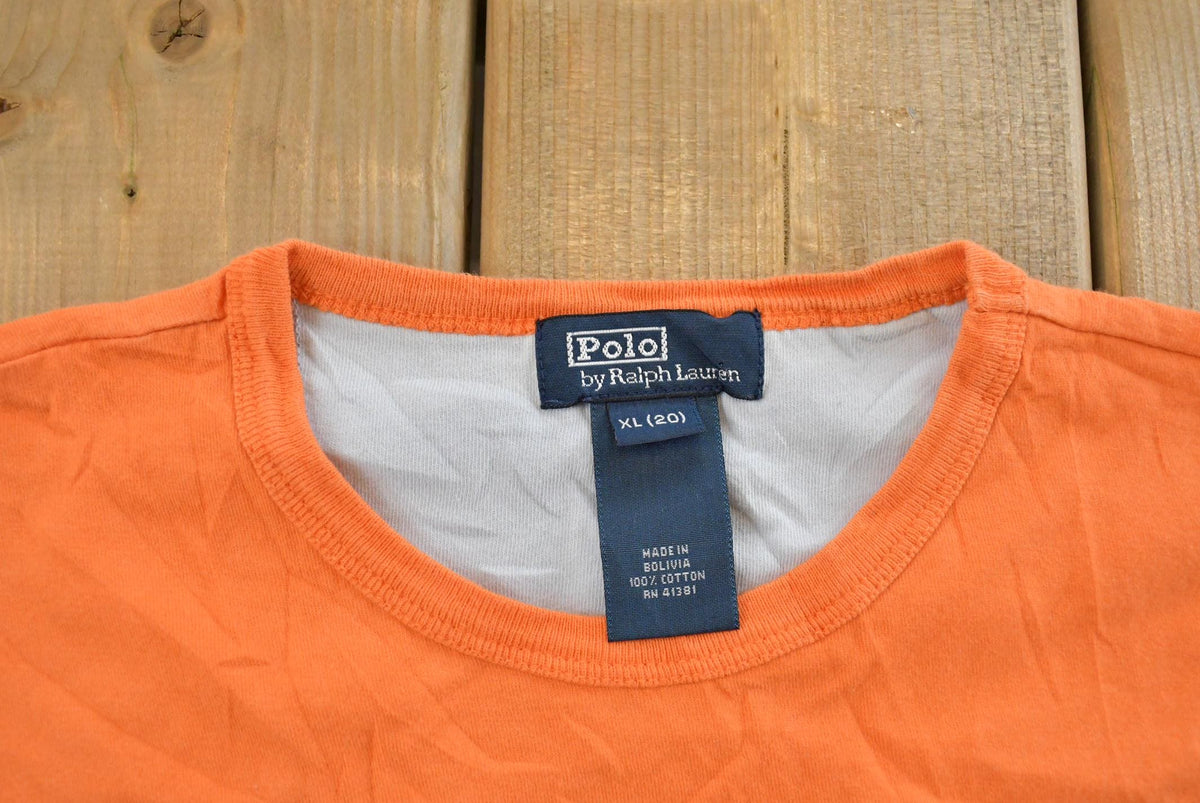 Vintage 1990s Polo Ralph Lauren T-Shirt Youth XL from propervintagecanada