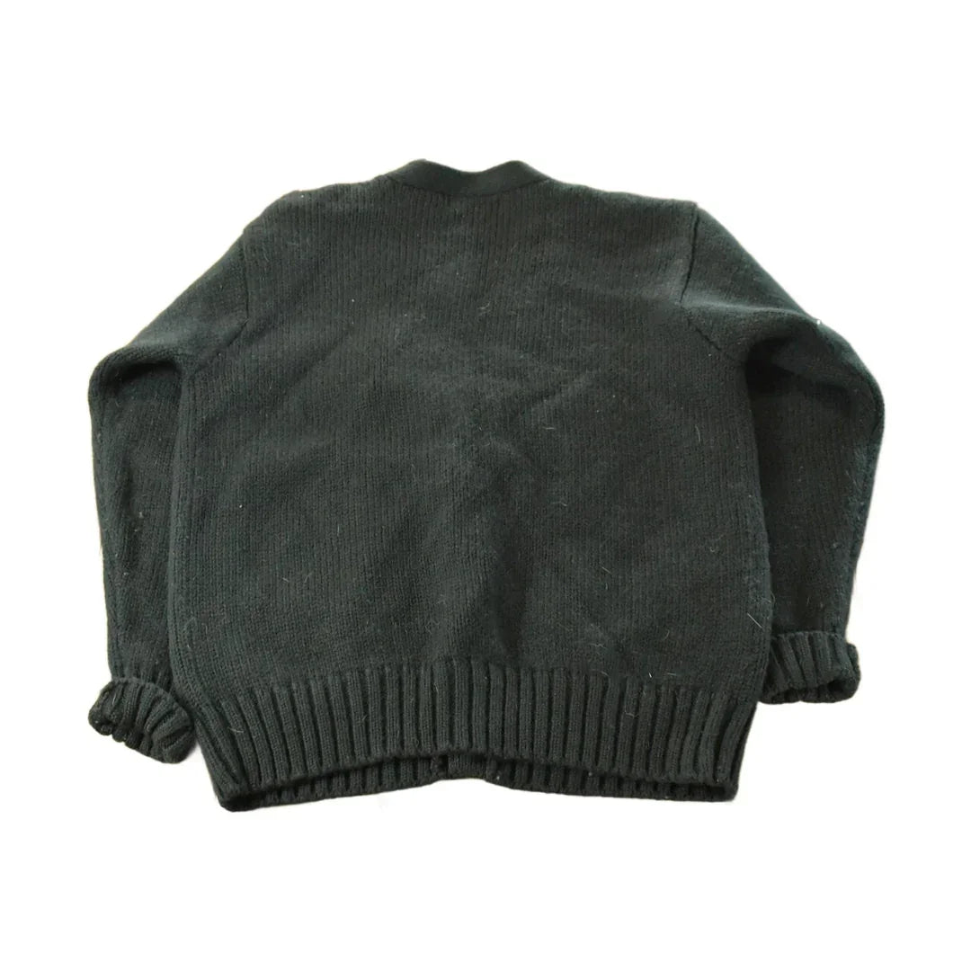 Vintage 1990s Polo Ralph Lauren Wool Knit Cardigan Sweater Men's Large from propervintagecanada