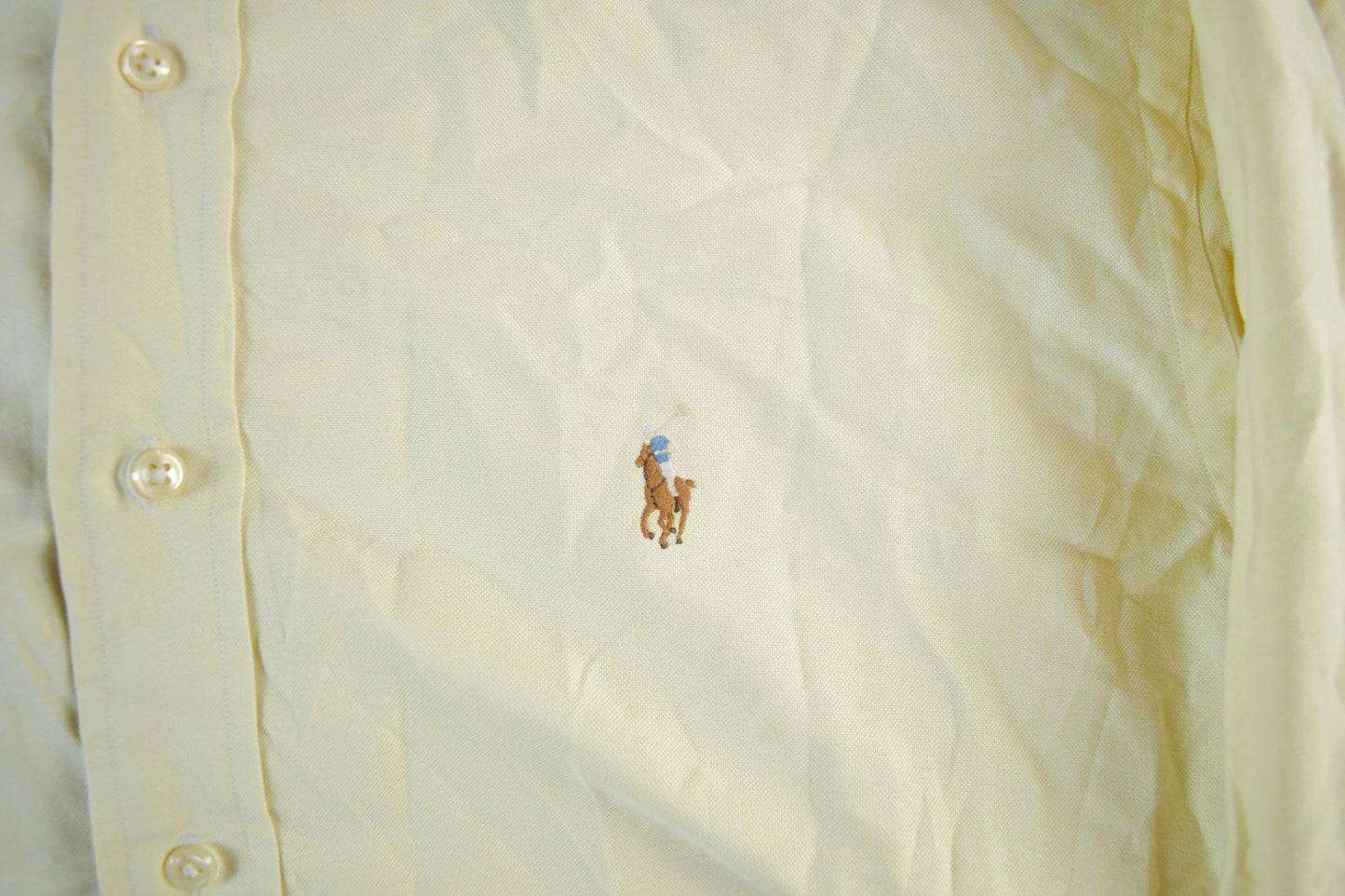 Vintage 1990s Polo Ralph Lauren Yarmouth Long Sleeve Button Down Shirt Men's XL from propervintagecanada