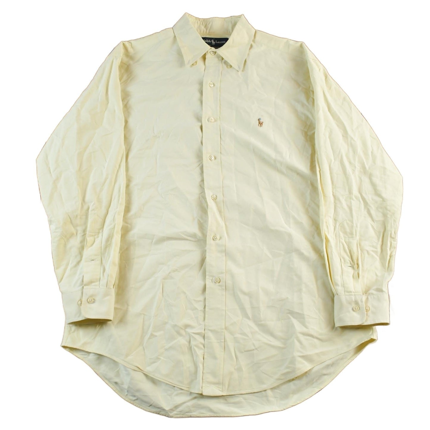 Vintage 1990s Polo Ralph Lauren Yarmouth Long Sleeve Button Down Shirt Men's XL from propervintagecanada