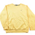 Vintage 1990s Polo Ralph Lauren Yellow Crewneck Sweatshirt Men&