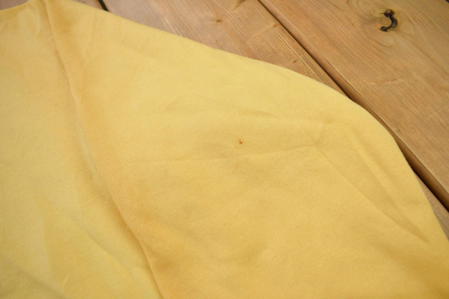 Vintage 1990s Polo Ralph Lauren Yellow Crewneck Sweatshirt Men's XL from propervintagecanada