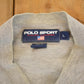 Vintage 1990s Polo Sport Ralph Lauren Button Up Track Sweatshirt Mens M from propervintagecanada