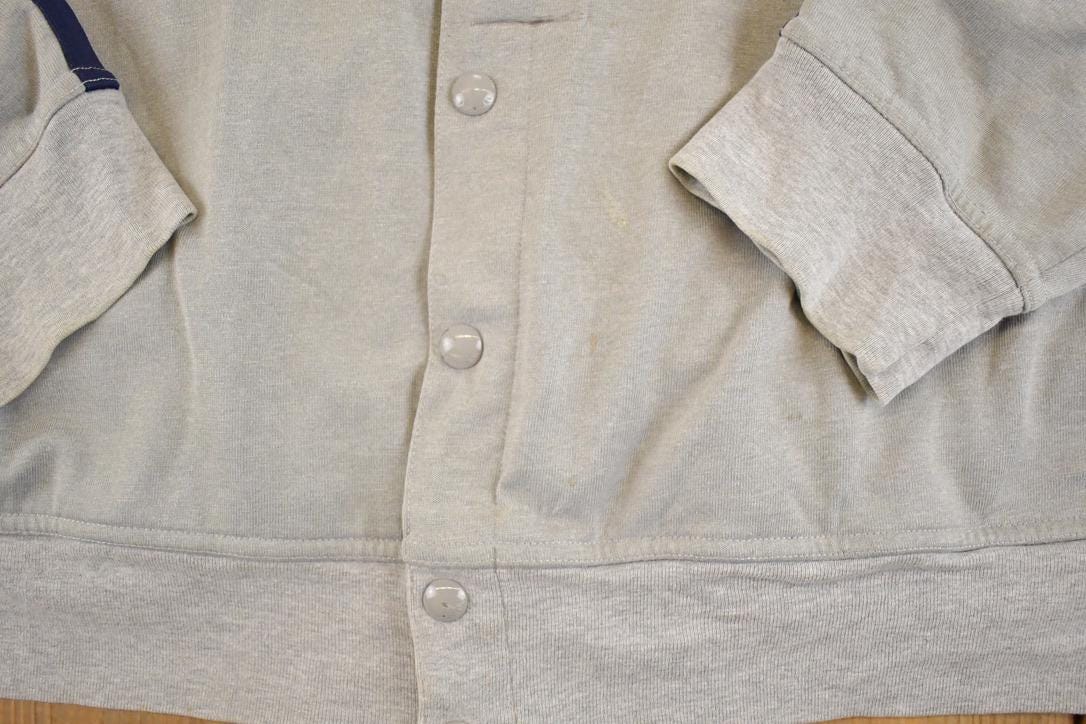Vintage 1990s Polo Sport Ralph Lauren Button Up Track Sweatshirt Mens M from propervintagecanada