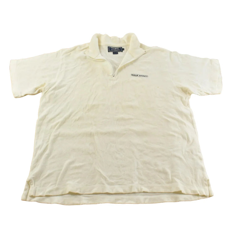Vintage 1990s Polo Sport Ralph Lauren Quarter Zip Shirt Men's XL from propervintagecanada