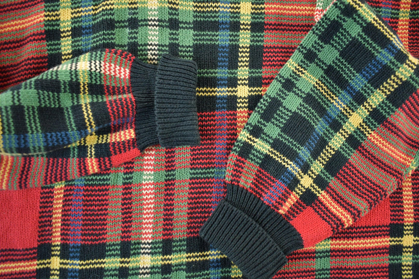 Vintage 1990s Polo Sport Ralph Lauren Rugby Shirt / Plaid Button Up / 90s Sweater / Outdoors / Mens Large from propervintagecanada
