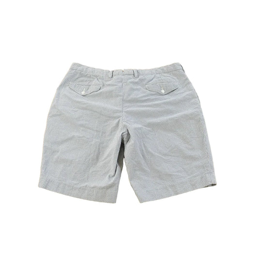 Vintage 1990s Polo Striped Seersucker Shorts Men's 38 from propervintagecanada