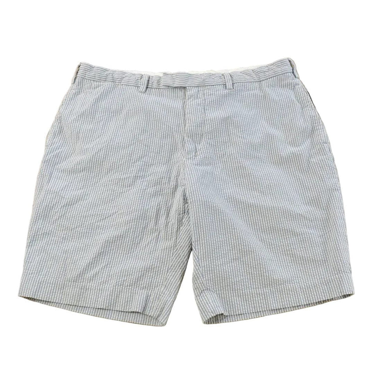 Vintage 1990s Polo Striped Seersucker Shorts Men's 38 from propervintagecanada