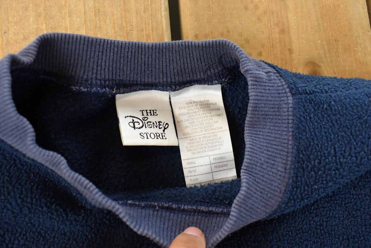 Vintage 1990s Pooh 100 Acre Wood Disney Fleece Crewneck Men's Small from propervintagecanada