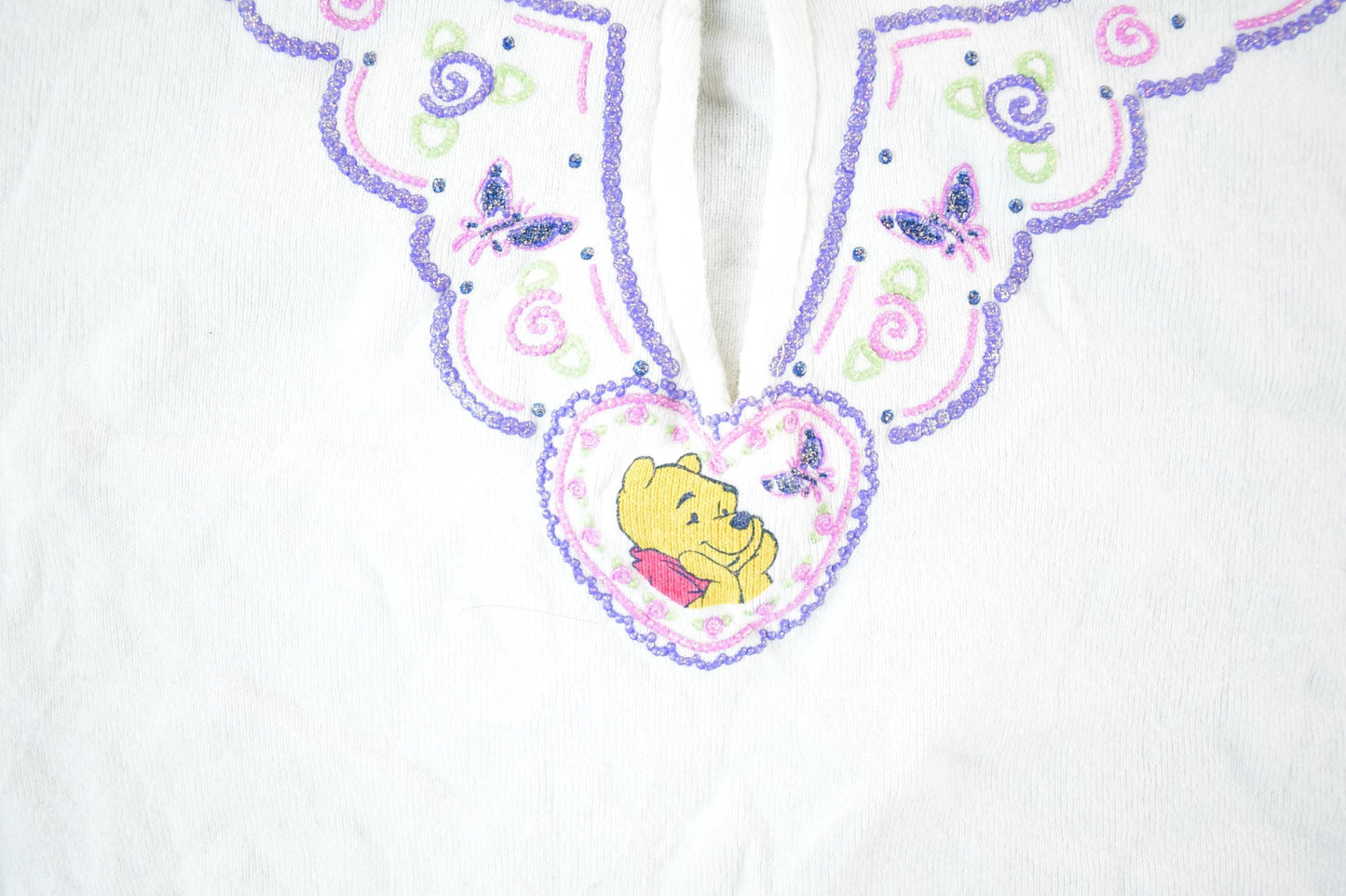 Vintage 1990s Pooh Disney Crewneck Womens L from propervintagecanada