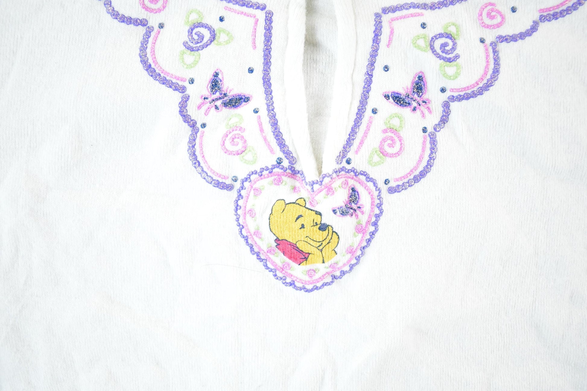 Vintage 1990s Pooh Disney Crewneck Womens L from propervintagecanada