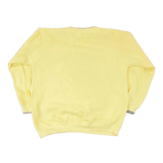 Vintage 1990s Pooh Tigger Embroidered Disney Crewneck Sweater Men's L from propervintagecanada