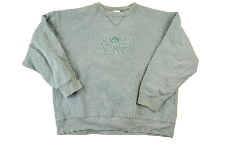 Vintage 1990s Port Elgin CAW Crewneck Sweatshirt Men's Large from propervintagecanada
