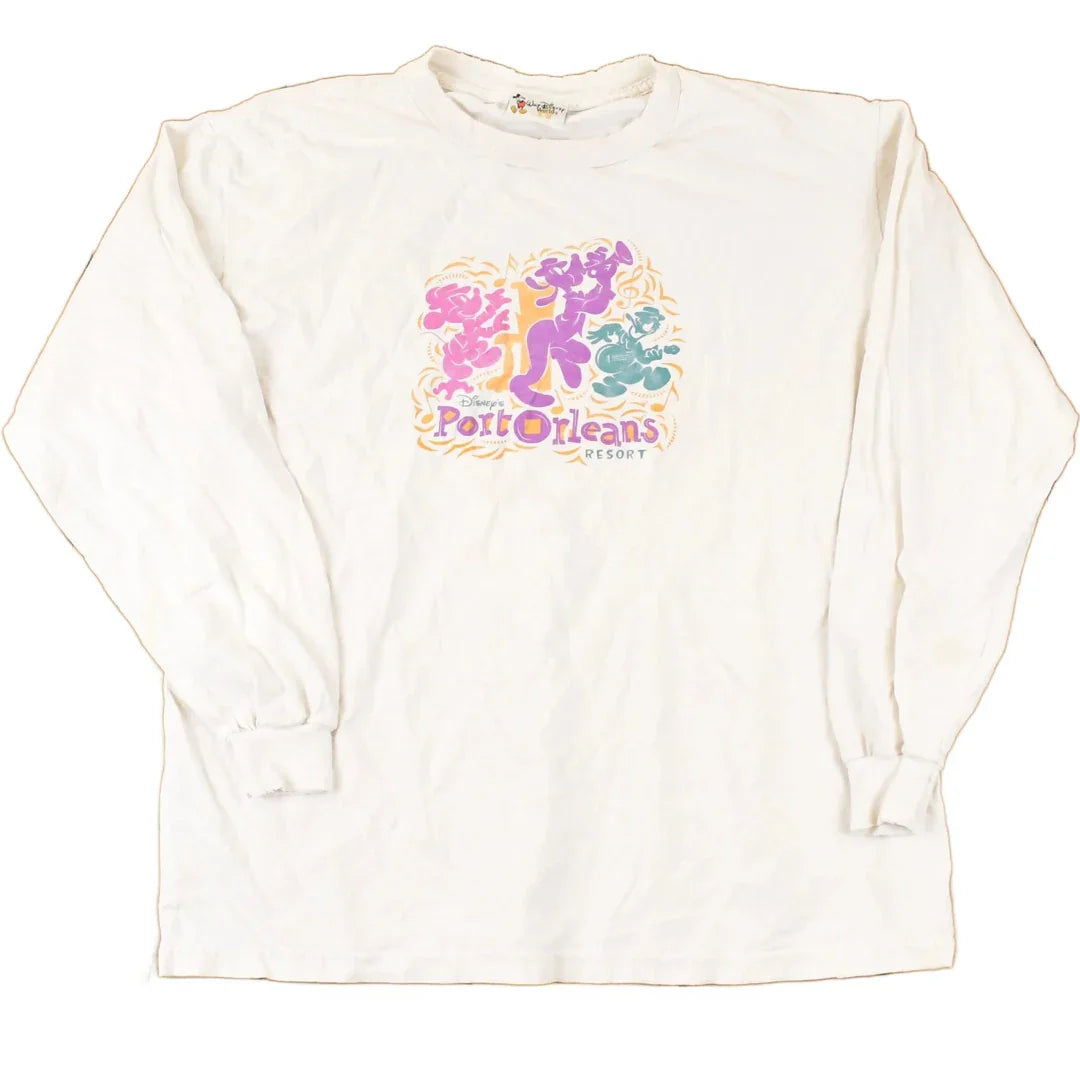 Vintage 1990s Port Orleans Disney Crewneck Shirt Men's M from propervintagecanada