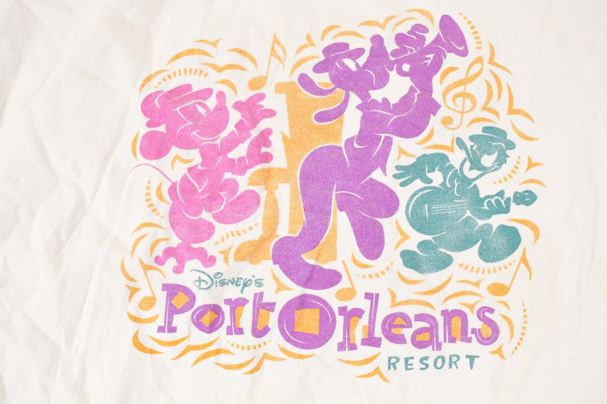 Vintage 1990s Port Orleans Disney Crewneck Shirt Men's M from propervintagecanada
