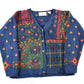 Vintage 1990s Portraits Northern Isles Hand Knit Cardigan Sweater Women's L from propervintagecanada