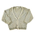 Vintage 1990s Potomac Connection Abstract Knit Cardigan Sweater Mens L from propervintagecanada
