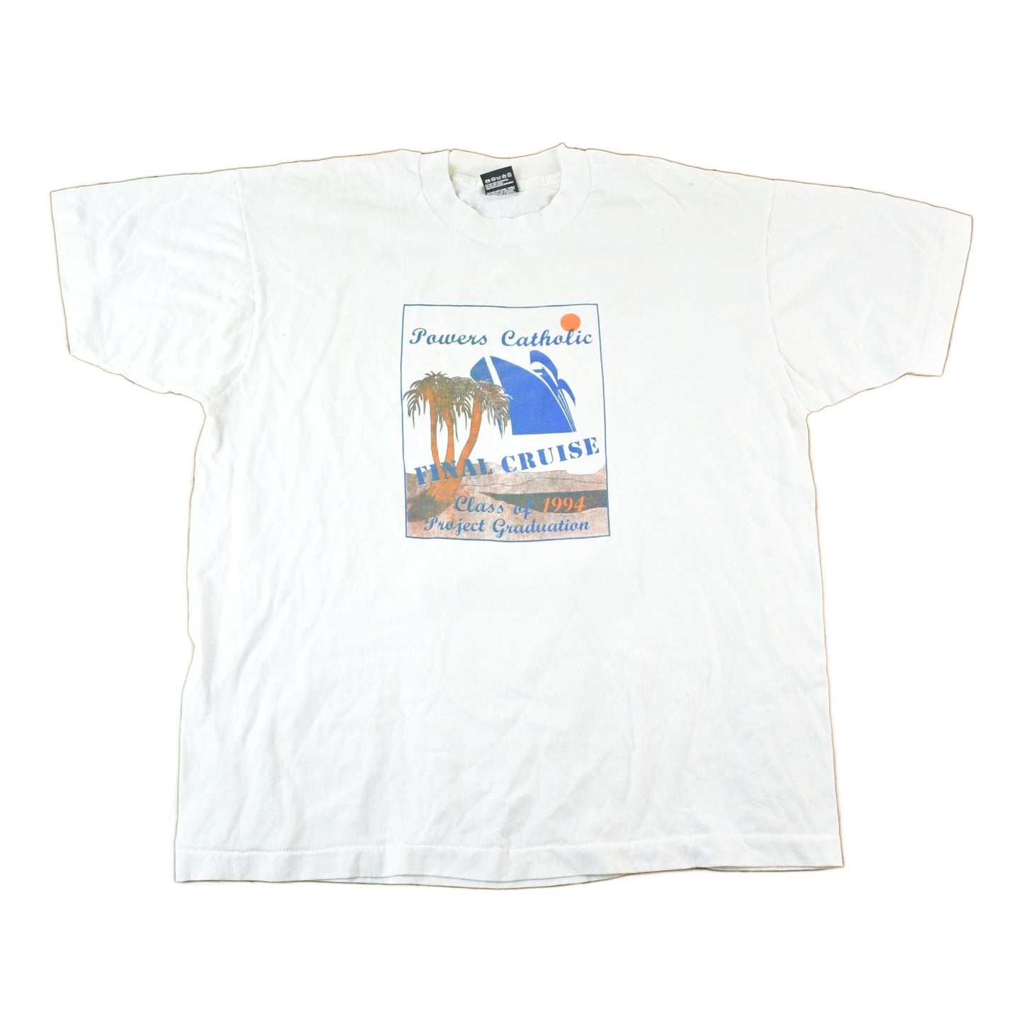 Vintage 1990s Powers Classic Class Of 94 Souvenir T-Shirt Mens XL from propervintagecanada