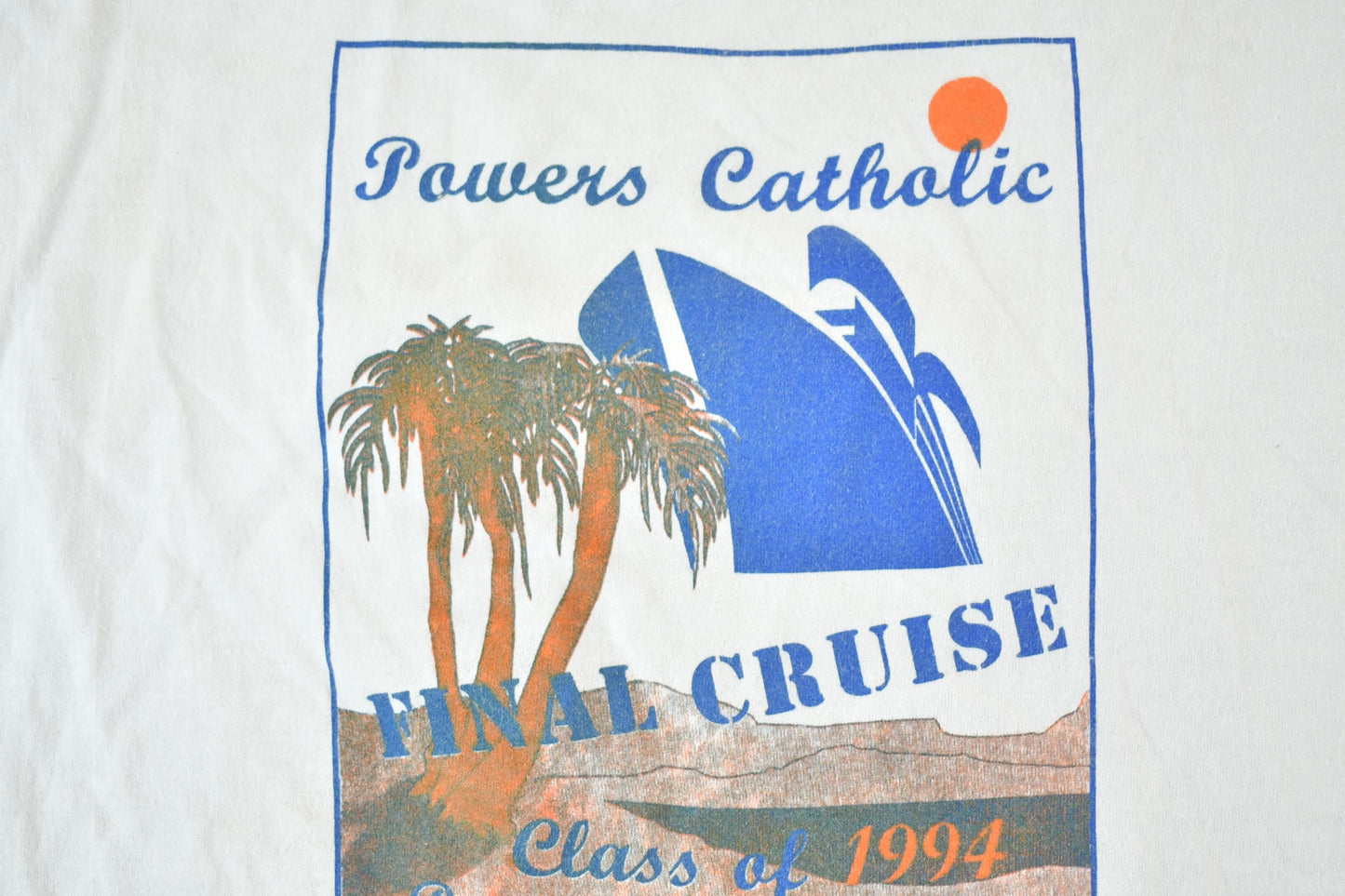 Vintage 1990s Powers Classic Class Of 94 Souvenir T-Shirt Mens XL from propervintagecanada