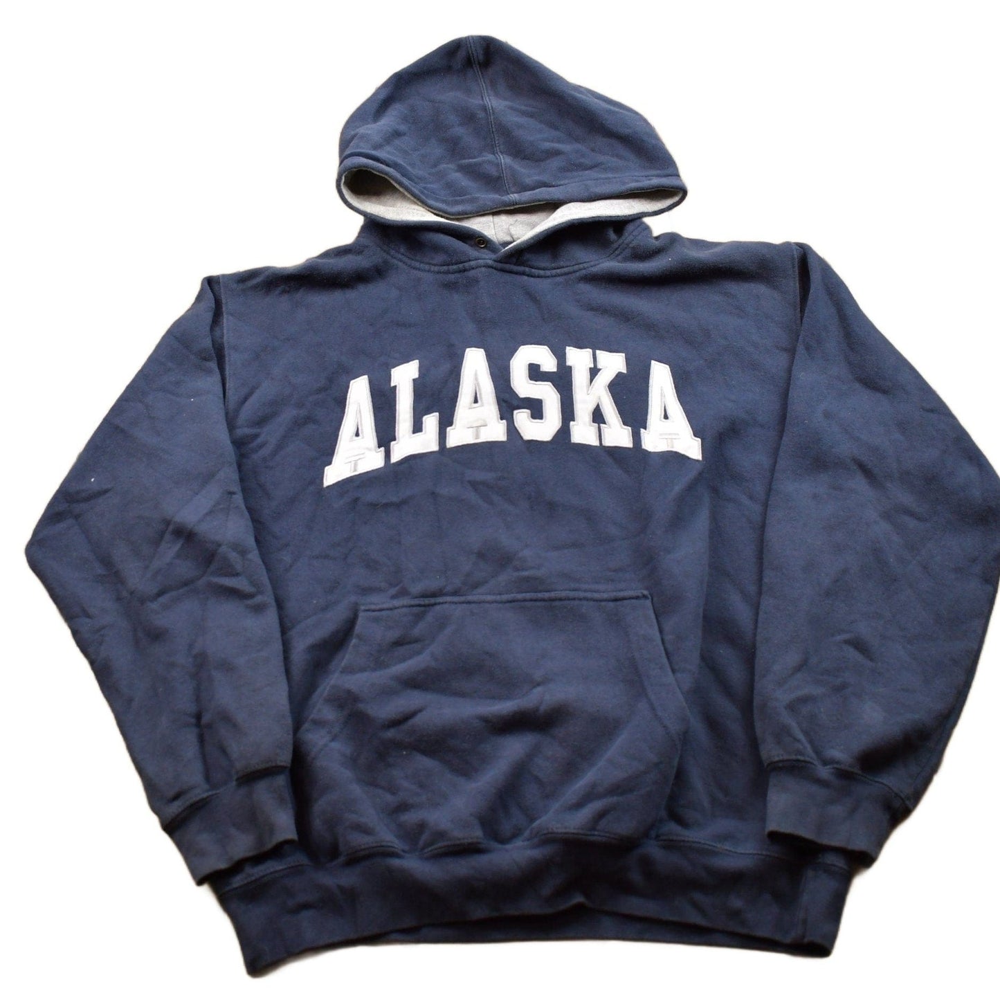 Vintage 1990s Prairie Mountain Alaska Hoodie Men's Large from propervintagecanada